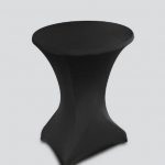 Husa masa cocktail neagra